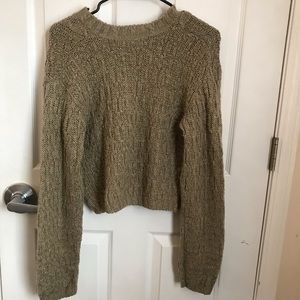 Cropped sweater
